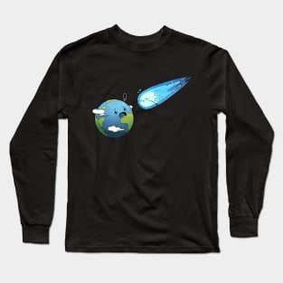 Incredibly Cute Comet Wants a Hug! Long Sleeve T-Shirt